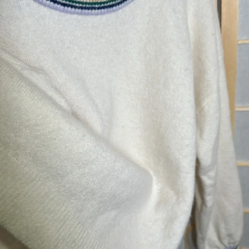🌈 Madewell Rainbow Trim Gladwell Sweater🌈 - Picture 8 of 8